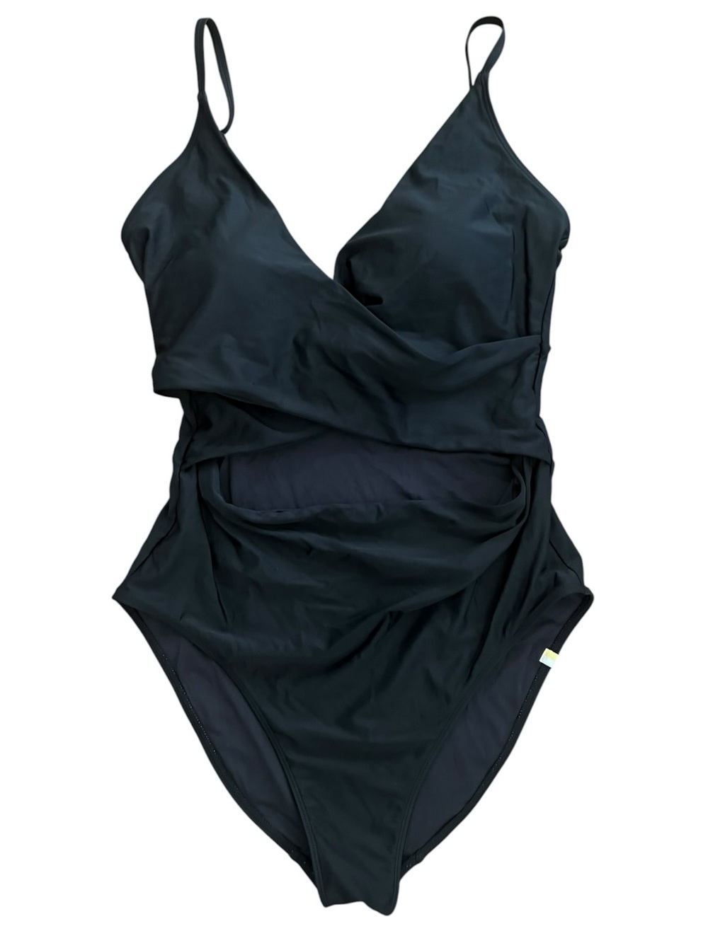 Summersalt The Sea Breeze Cutout One-Piece Swimsuit Black Size 10 - Picture 2 of 7